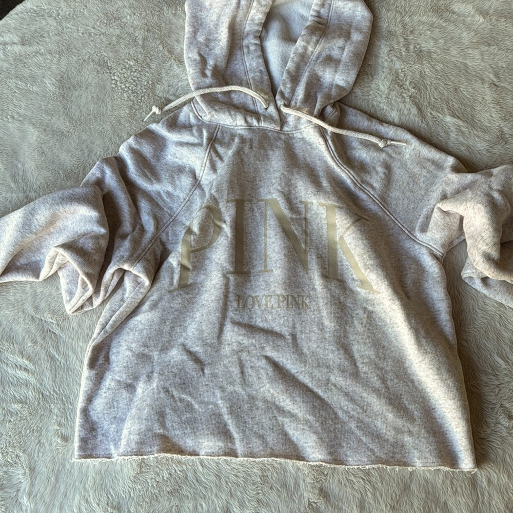 Victoria’s Secret pink crop hoodie